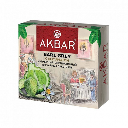 Чай Akbar Earl Grey