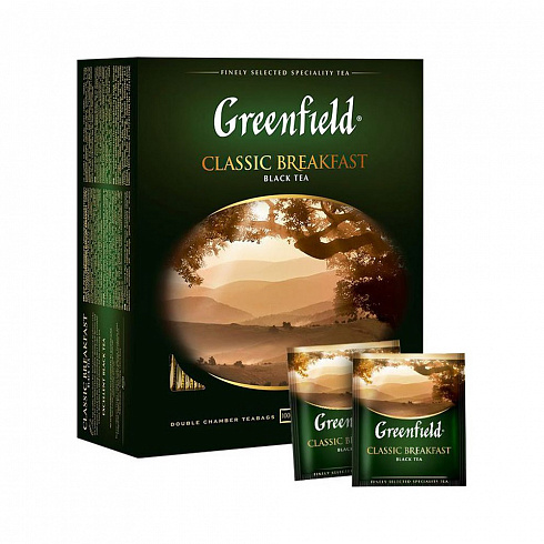 Чай черный Greenfield Classic Breakfast пакетированный
