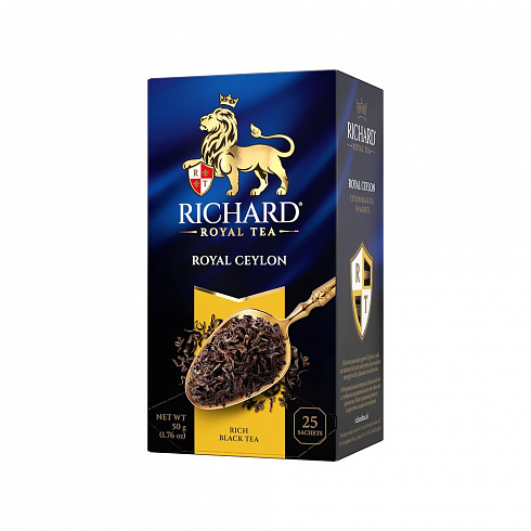 Чай черный Richard Royal Ceylon пакетированный