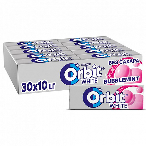 Жевательная резинка Orbit White Bubblemint