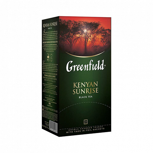 Чай Greenfield Kenyan Sunrise пакетированный