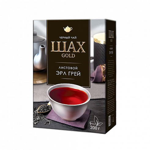 Чай Шах Gold Эрл Грей листовой