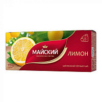 Чай черный Майский Лимон
