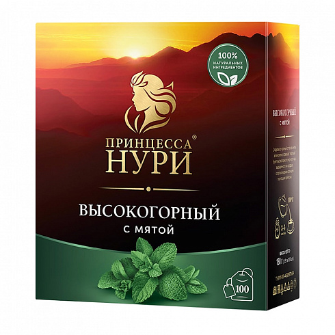 Чай Принцесса Нури Высокогорный с мятой
