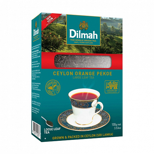 Чай черный Dilmah листовой