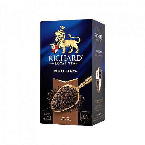 Чай черный Richard Royal Kenya пакетированный