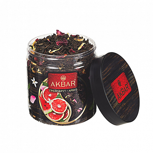 Чай листовой Akbar Грейпфрут - Арбуз