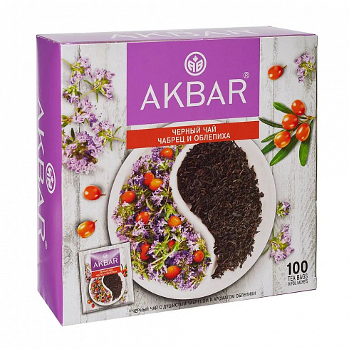 Чай Akbar Чабрец и облепиха