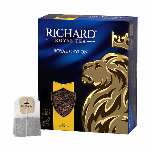 Чай черный Richard Royal Ceylon пакетированный