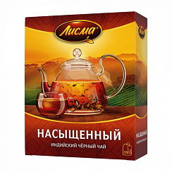 Чай черный Лисма Насыщенный пакетированный