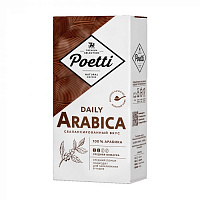 Кофе молотый Poetti Daily Arabica