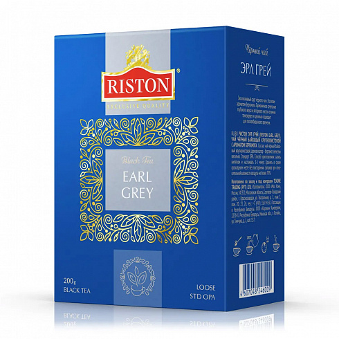 Чай Riston Elite Line Earl Grey листовой