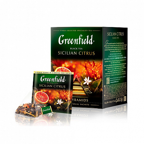 Чай Greenfield Sicilian Citrus