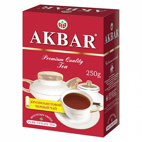 Чай Akbar Ceylon Premium крупнолистовой