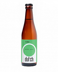 Сидр полусладкий, dutch. cider
