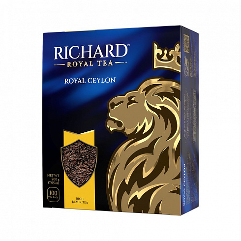 Чай черный Richard Royal Ceylon пакетированный