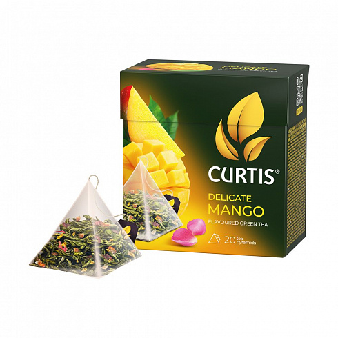 Чай CURTIS Delicate Mango в пирамидках