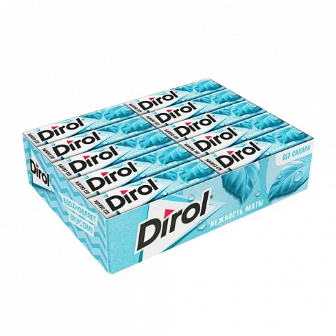 Жевательная резинка Dirol Нежность Мяты