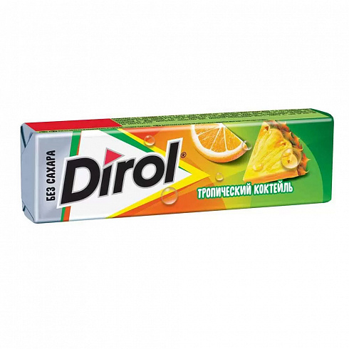 Жевательная резинка Dirol Тропический Коктейль