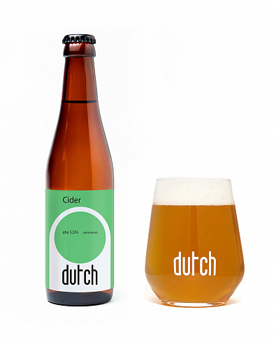 Сидр полусладкий, dutch. cider