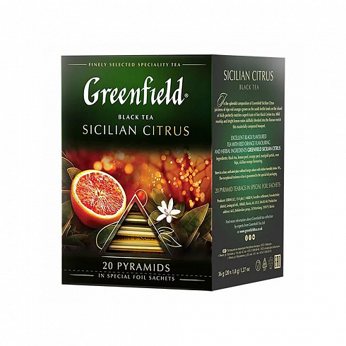 Чай Greenfield Sicilian Citrus