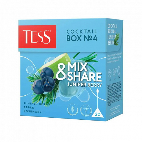 Чай Tess Cocktail Box №4 Juniper Berry / Можжевельник