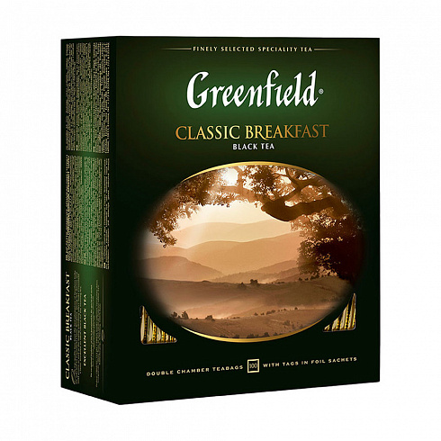 Чай черный Greenfield Classic Breakfast пакетированный