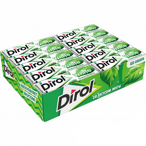 Жевательная резинка Dirol White со вкусом мяты