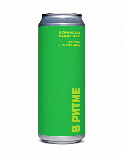Безалкогольное пиво с фейхоа, В РИТМЕ non-alco feijoa sour ale