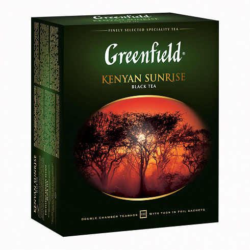 Чай Greenfield Kenyan Sunrise пакетированный