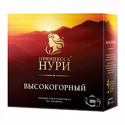 Чай Принцесса Нури Высокогорный в пакетиках без ярлычка