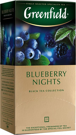 Чай Greenfield Blueberry Nights