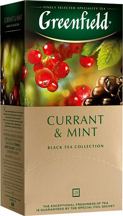 Чай Greenfield Currant & Mint
